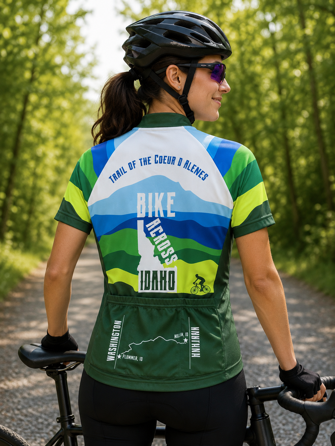 Women's Trail of the Coeur D Alenes Cycling Jersey