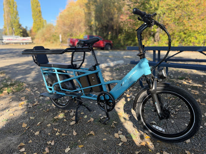 Pre- Owned XPedition2 Raindrop Blue Long-Range Dual-Battery eBike