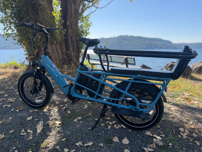 Pre- Owned XPedition2 Raindrop Blue Long-Range Dual-Battery eBike