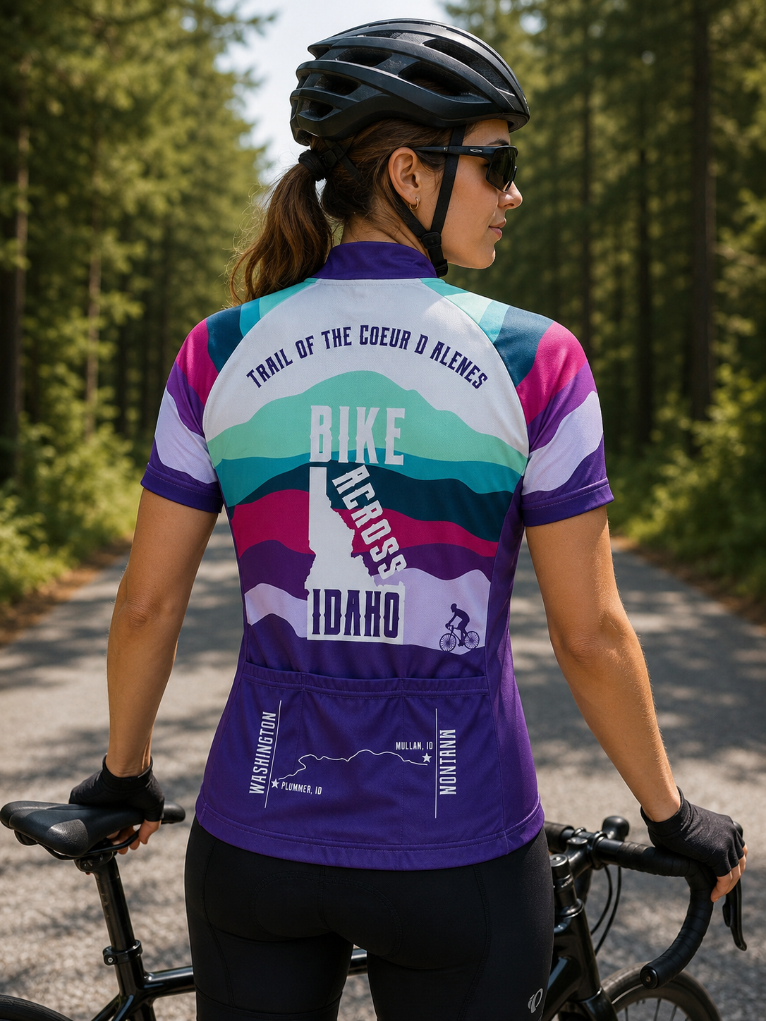 Women's Trail of the Coeur D Alenes Cycling Jersey