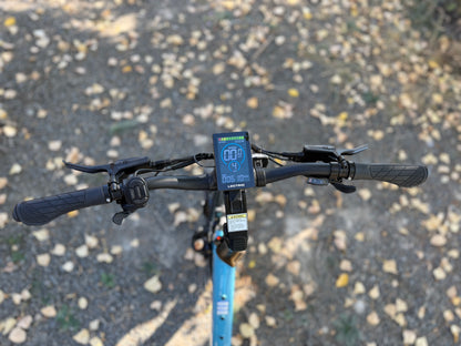 Pre- Owned XPedition2 Raindrop Blue Long-Range Dual-Battery eBike