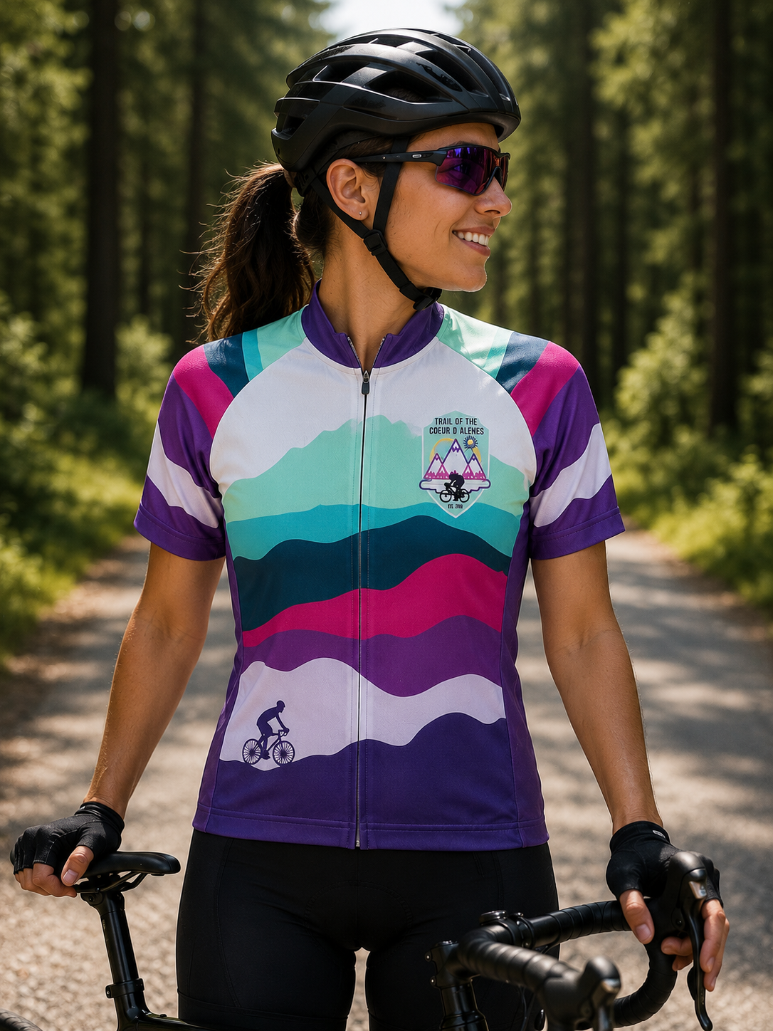 Women's Trail of the Coeur D Alenes Cycling Jersey