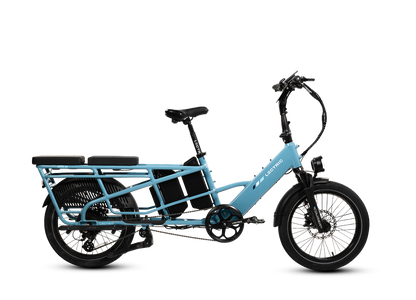 XPedition2 Raindrop Blue Long-Range Dual-Battery eBike