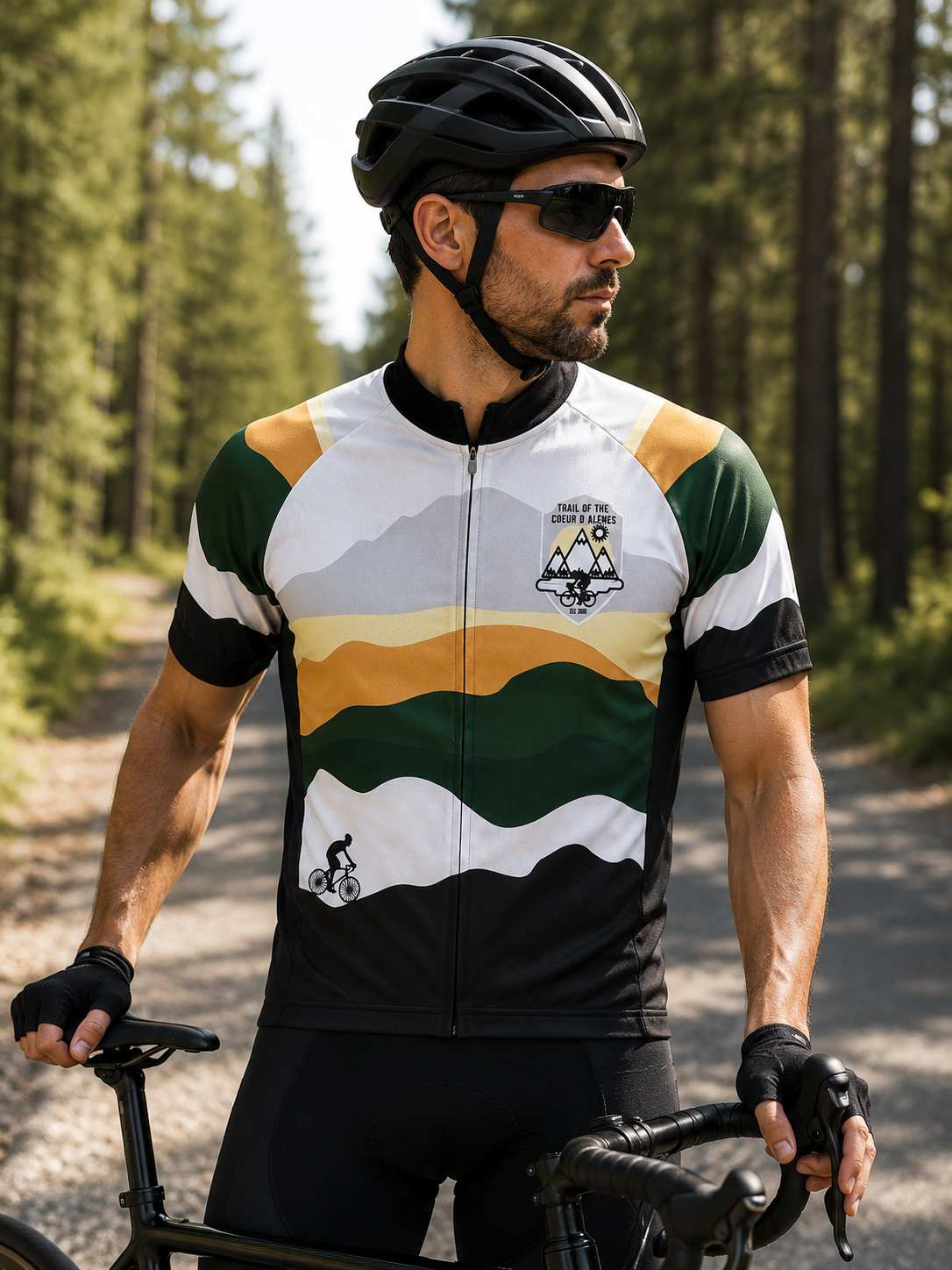 Men's Trail of the Coeur D Alenes Cycling Jersey