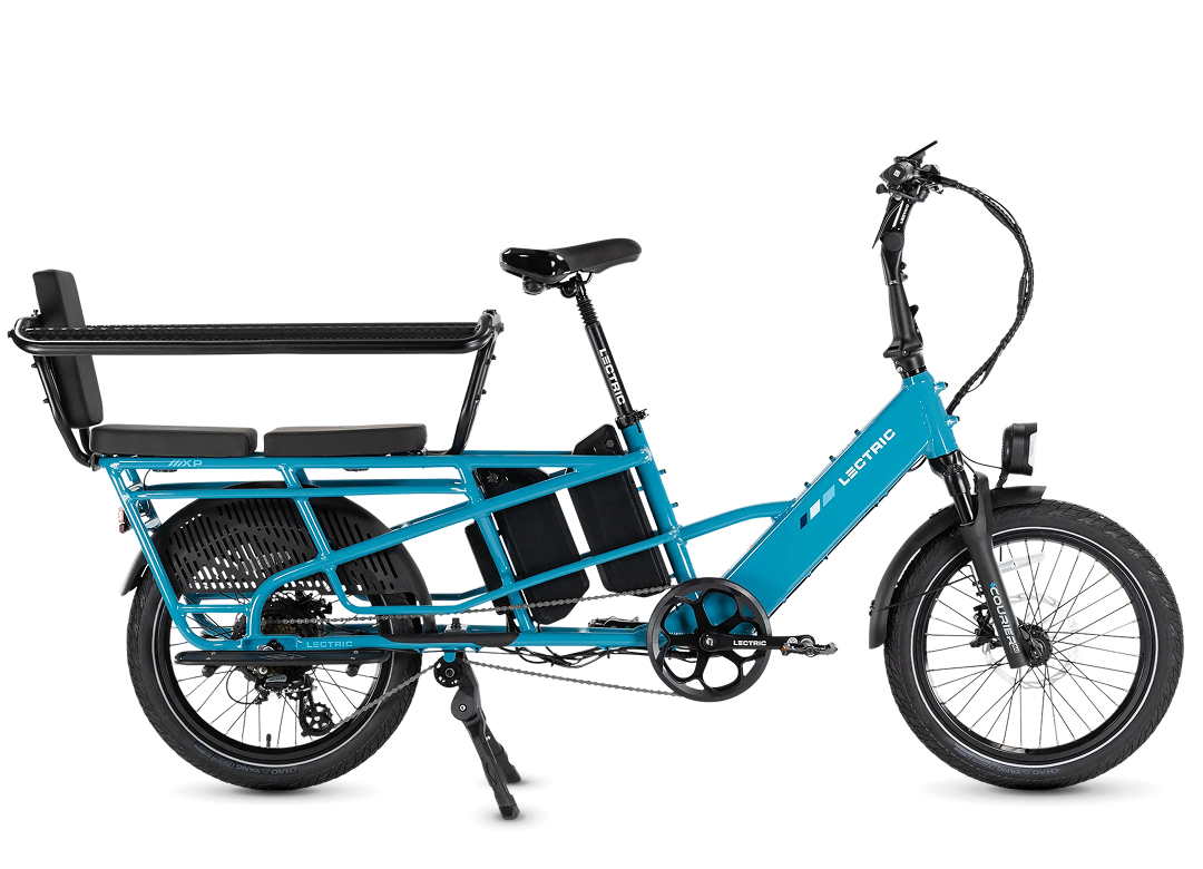 XPedition2 Raindrop Blue Long-Range Dual-Battery eBike